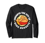 Unearth the Joy of Dino Nuggets Dinosaur Long Sleeve T-Shirt