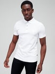 BOSS Passenger Slim Fit Polo Shirt-White, White, Size 3Xl, Men