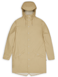 Rains Unisex Long Jacket Sand, L