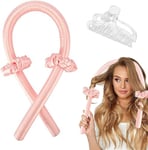 Heatless Curling Rod Headband, No Heat Wave Hair Curlers Sleep In Overnight, So