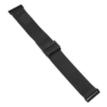 Watch Wristband 24mm Mesh Strap For Suunto Spartan HR 7/D5i Black