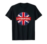 Liverpool City United Kingdom UK Flag Souvenirs For Gift T-Shirt