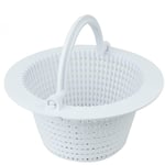 Linxor - Panier rond pour skimmer de piscine hors sol - Diam 16 cm - Blanc