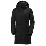 Helly Hansen Aden Long Insulated Regnkåpe, Dame, Black