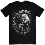 T-shirt Iron Maiden  Number Of The Beast Grey Tone