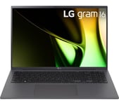 LG gram 16 16Z90S 16" Laptop - Intel®Core Ultra 5, 512 GB SSD, Dark Grey, Silver/Grey