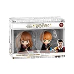 Bizak Harry Potter 64115016 Lot de 2 Figurines 8 cm Hermione et Ron Édition Collectionneur Grand Niveau de détail 13 Figurines à Collectionner, Recommandé à partir de 3 Ans