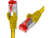 Spacetronik Kabel Rj45 Cat 6 S/Ftp Awg27 Lszh Żółty 30M