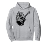 Guitarist Guitar - Guitar Player Jaguar Dad Mom Pullover Hoodie