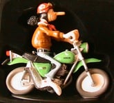 FIGURINE JOE BAR TEAM CHRIS CRAMBLER MOTO BIKE HONDA 125 SL 1/18 RESINE BD