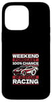 Coque pour iPhone 14 Pro Max 100 % de chances de participer à une course de voitures à sous, voiture télécommandée, mini-voiture