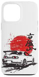 Coque pour iPhone 13 Pro Max Retro JDM Japan Domestic Market Drift Racing Car Legend