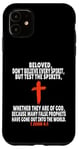 Coque pour iPhone 11 1 Jean 4:1 Écriture des versets de la Bible