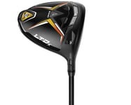 Cobra Golf 2022 LTDX Driver Matte Black-Gold Fusion (Men's, Left Hand, UST Helium Nanocore, Senior Flex, 12)