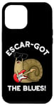 Coque pour iPhone 12 Pro Max Jeu de mots Funny Snail de Scar-got The Blues