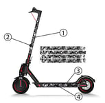 Autocollant xiaomi m365 Pro - Stylish Scooters - Autocollant Reflechissant m365 Pro Black Camo,Autocollant Trottinette+xiaomi+m365,Accessoire autocollante trotinette xiaomi m365