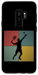 Coque pour Galaxy S9+ Tennis Balls Joueur de tennis Vintage Tennis