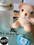 100% AUTHENTIC BEYOND RARE BABY BURBERRY PRINCE TEDDY~BOTTLE~DUMMY GIFT SET