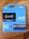 Lames de Rasoir WILKINSON Hydro 5 Pack 8 Recharges avec Bande Lubrifiante Vit B5