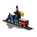 Corgi Diecast Train Toy - CC80602 Wallace & Gromit - The Wrong Trousers - Feathers McGraw & Locomotive, Train Gifts for Men, Women & Kids, Die Cast Model Trains for Railway Enthusiasts, Train Gifts