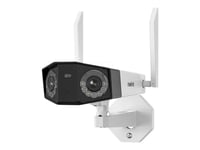 Reolink Duo Series 2 Wifi - Nettverksovervåkingskamera - Utendørs, Innendørs - Værbestandig - Farge (Dag Og Natt) - 8 Mp - 4608 X 1728 - 4K - Fastfokal - Lyd - Trådløs - Wi-Fi - Lan 10/100 - H.265 - Dc 12 V