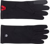 Merino Wool Liner Long innerhandskar Dam Black 9