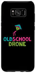 Coque pour Galaxy S8+ Kite Flying - Drone Oldschool