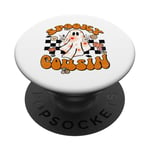 Cousin effrayant Groovy assorti pour la famille Halloween mignon Boo PopSockets PopGrip Interchangeable