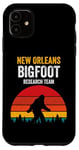 Coque pour iPhone 11 Équipe de recherche Bigfoot de la Nouvelle-Orléans, Big Foot