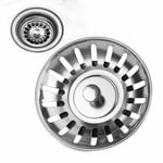 80mm Replacement Strainer Drain Waste Kitchen Basin Plugs Fits for Franke Sinks