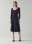 LK Bennett Womens Katerina Dresses, Navy - Size 10 UK