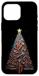 Coque pour iPhone 16 Pro Max Outils de sapin de Noël pour papa, hommes et garçons