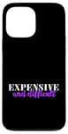 Coque pour iPhone 13 Pro Max Violet Cher & Difficult (I'm a delight) Violet