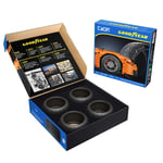 CaDA Goodyear 1:8 Brick Model Tyres - Officially Licensed - Ideal for 