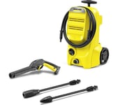 KARCHER K 3 Classic Pressure Washer - 120 bar, Black,Yellow