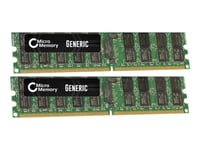 Coreparts - Ddr2 - Sats - 8 Gb: 2 X 4 Gb - Dimm 240-Pin - 667 Mhz / Pc2-5300 - Registrerad - Ecc