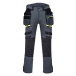 Portwest - Pantalon DX4 poches flottantes démontables couleur : Gris Métal taille 41