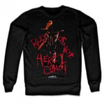 Hybris A Nightmare On Elm Street - Here I Come Sweatshirt (L,Black)