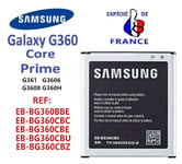 Originale Batterie Samsung Galaxy Core Prime EB-BG360CBE CBC CBU CBZ BBE accu