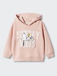 Mango Baby Vibesb Hooded Snoopy Hoodie, Pink