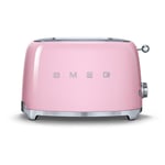 Toaster 2 tranches années 50 rose - Smeg