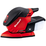 Einhell TE-OS 1320 Multi Sander |130W Orbital Sander, 24000 Min-1 Oscillating Speed, Lightweight Detail Sander, Palm Sander For Wood With Soft Grip | Mouse Sander With Dust Collector