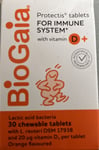 Protectis Probiotic Tablets with Vitamin D + Orange Flavoured 30 Tablets BB:1/25