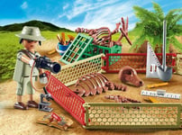 Boîte Cassé Playset Dinos Paleontologo Squelette Dinosaure PLAYMOBIL 70605