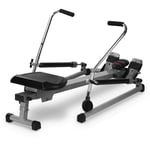 DSHUJC Rameur, rameur Multifonctionnel Scull, entraînement Fitness Body Tonner Home Gym, avec Moniteur LCD, pour Hom