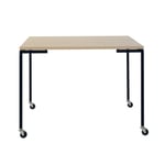 Tallum - Lund Studio Table Black - Skrivbord - Bernt Nyberg - Träfärgad,Svart - Metall/Trä