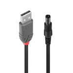 Lindy 70267 USB-kabel USB 2.0 1,5 m USB A DC Sort