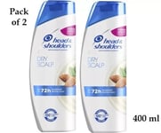 2 X HEAD &SHOULDERS Shampoo Dry Scalp Care With Almond Oil 400ml uk seller