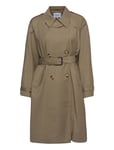 Horizon Trench Coat Green Minus