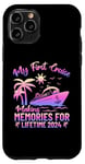 iPhone 11 Pro My First Cruise 2024 Making Memories Vacation Case